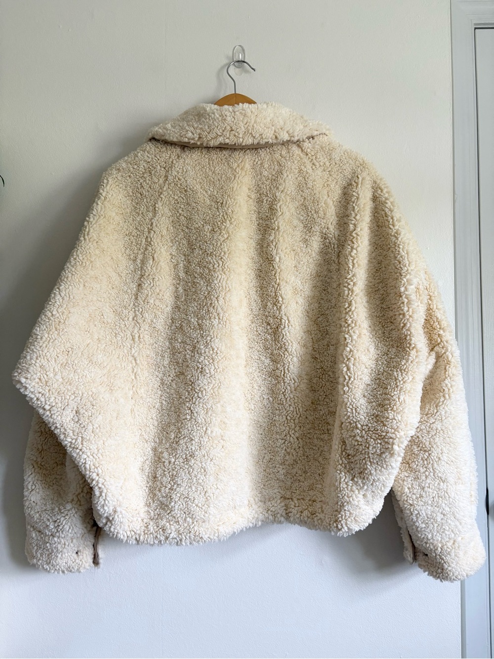 Free People Teddy Swing Jacket in Chai - Picture 8 of 10
